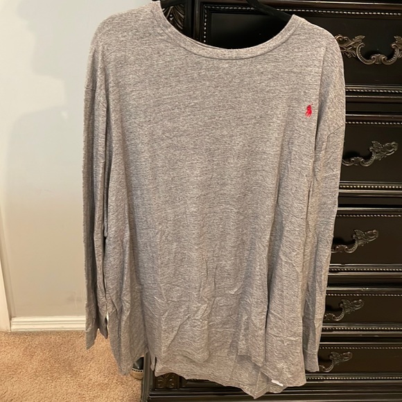 Mens polo long sleeve top - Picture 1 of 3